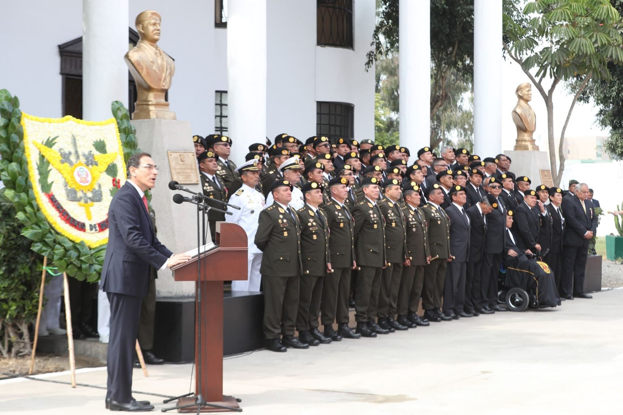 Presidente Mart N Vizcarra Encabeza Ceremonia Por El Aniversario