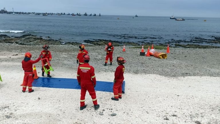 Realizan Simulacro De Derrame De Hidrocarburos En La Bah A De Ilo