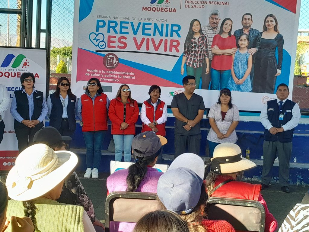 DIRESA lanza semana nacional prevención Prevenir es Vivir 27052025 7