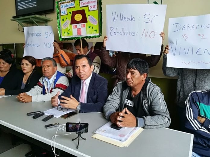 CONFERENCIA DE PRENSA AUPI CGTP ALTO CATARINDO