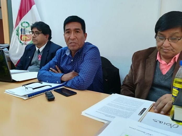 CONFERENCIA DE PRENSA RICHARD TERRENOS MUNICIPALIDAD