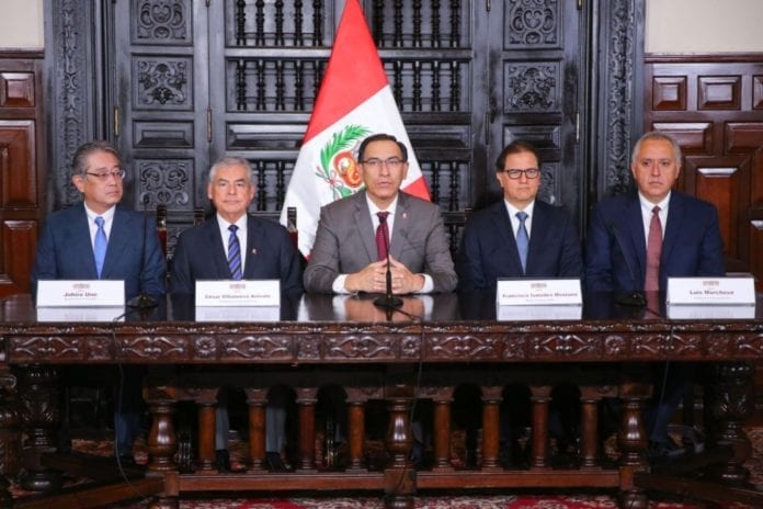 El presidente de la República, Martín Vizcarra, anunció inicio de Quellaveco con Anglo American - Mitsubishi 1