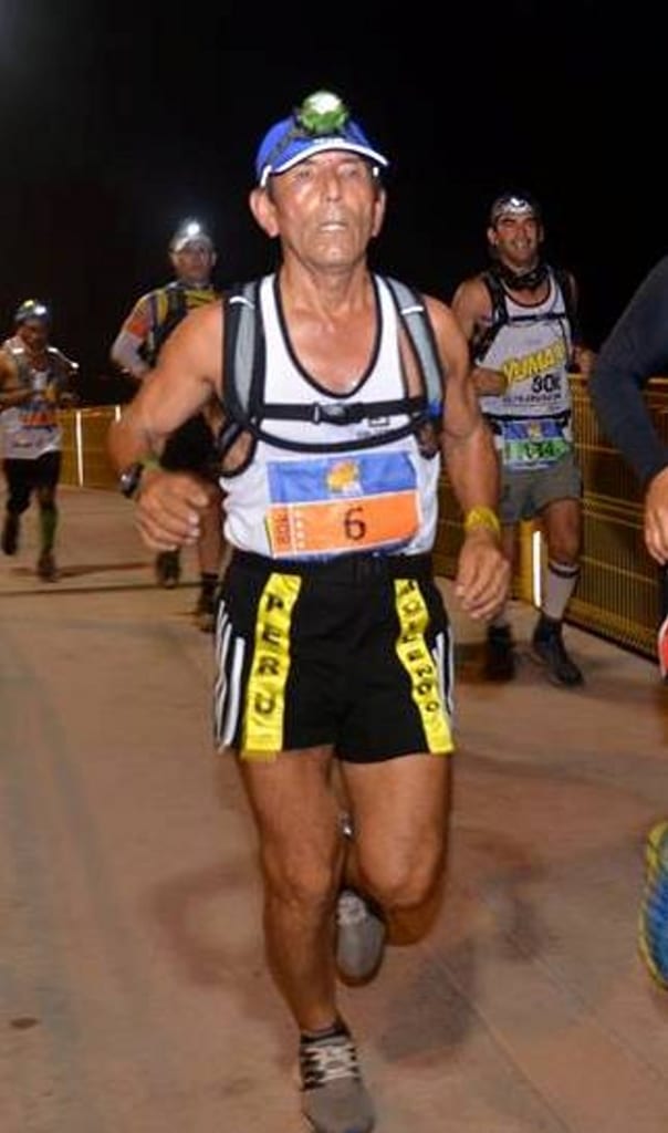Ultramaratonista Julio Linares listo para correr 100 kilómetros