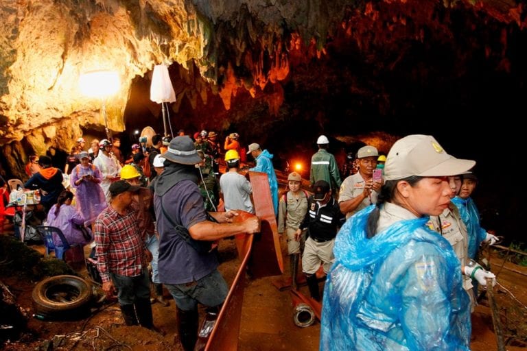 De la cueva hasta la luz: una cronología del rescate de los 12 niños y su entrenador en Tailandia
