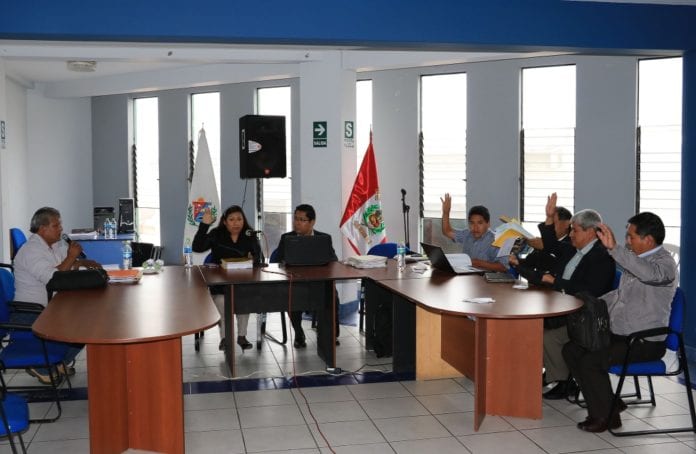 Sesion de consejo regional extraordinaria ilo