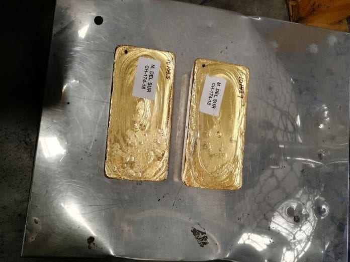 01 Lavandería de oro de la minería ilegal