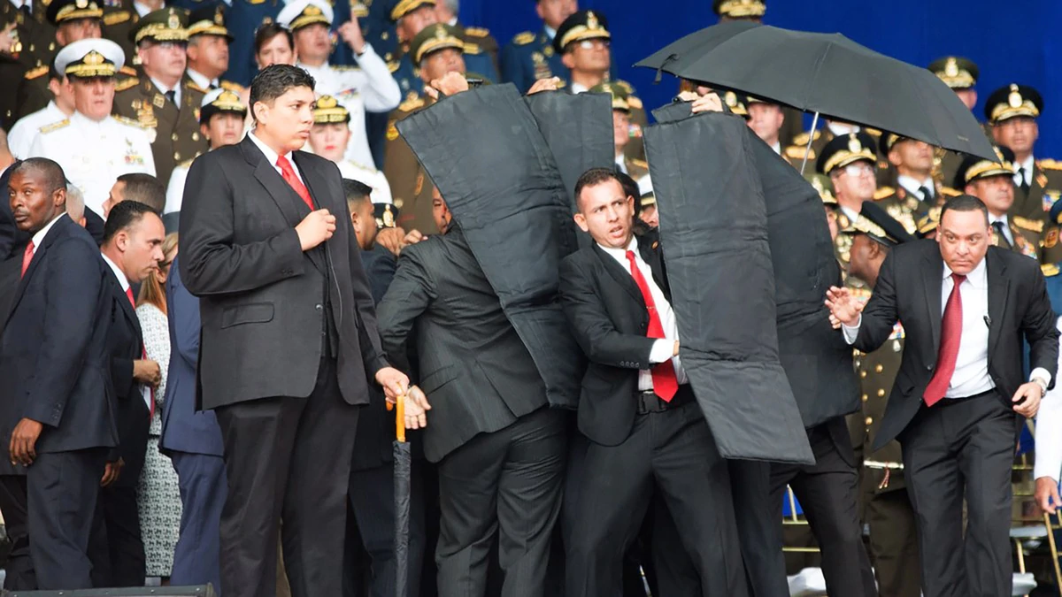 Seis detenidos acusados de atentar contra Nicolás Maduro