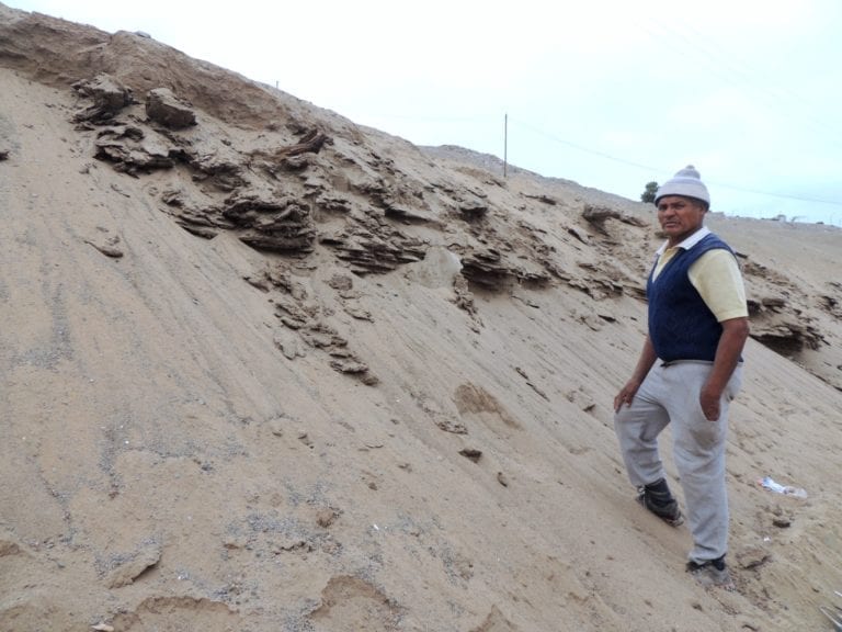 Encuentran restos óseos en carretera del valle de Ilo