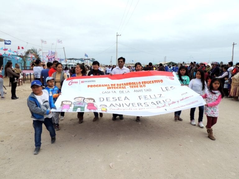 AA.HH. Santa Rosa de El Algarrobal celebró su noveno aniversario de creación
