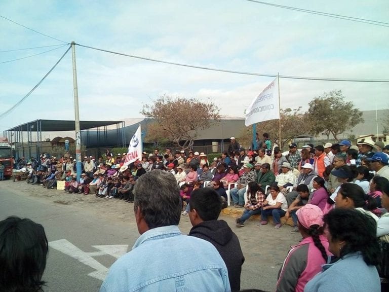 Anuncian asamblea popular en el Valle de Tambo en rechazo a Tía María y Quellaveco