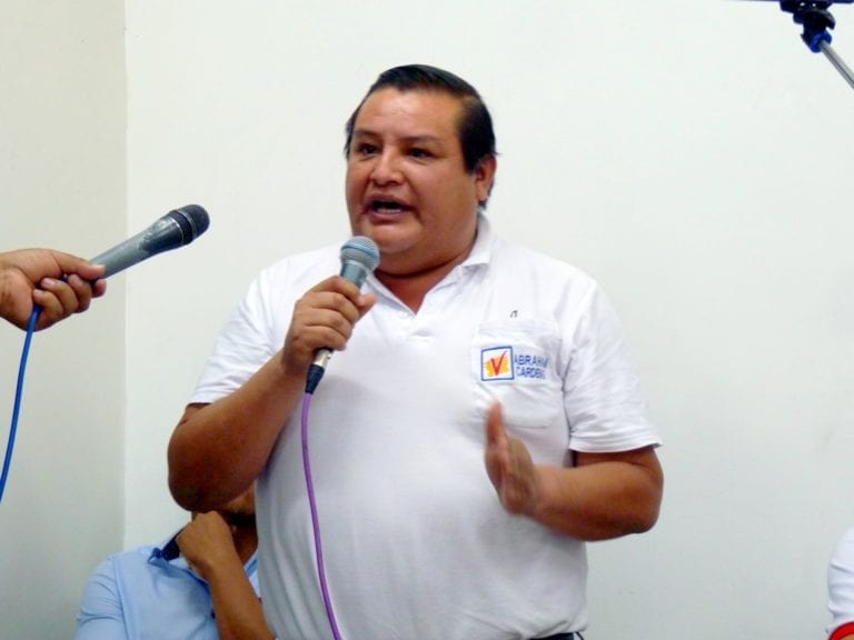 Abraham Cárdenas dio a conocer el nombre de su gerente municipal