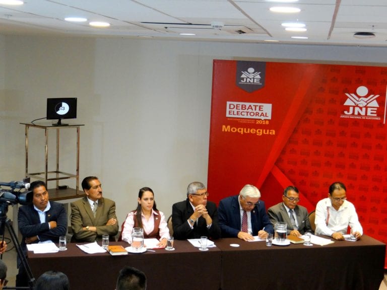 Docentes llevarán a cabo debate electoral de candidatos al Gobierno Regional