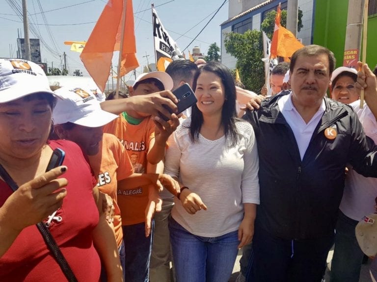 Keiko Fujimori consideró que su baja aprobación se debe a «una campaña de desprestigio»