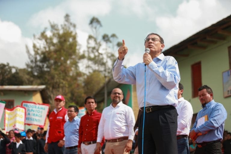 Martín Vizcarra: «Con la corrupción no converso, la combato»