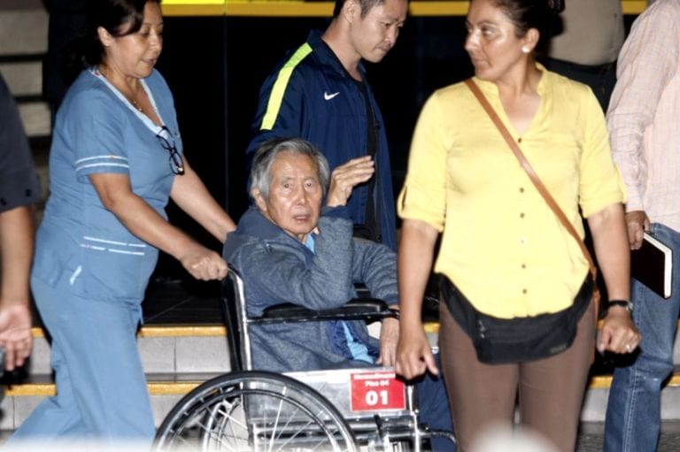 PJ rechaza solicitud de Alberto Fujimori para suspender su regreso a prisión