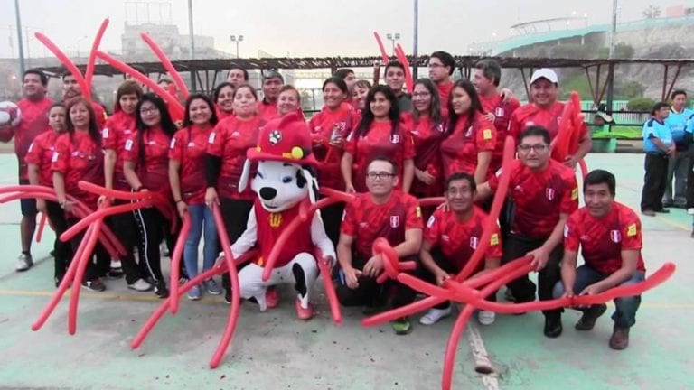 Trabajadores municipales participan de evento deportivo de confraternidad