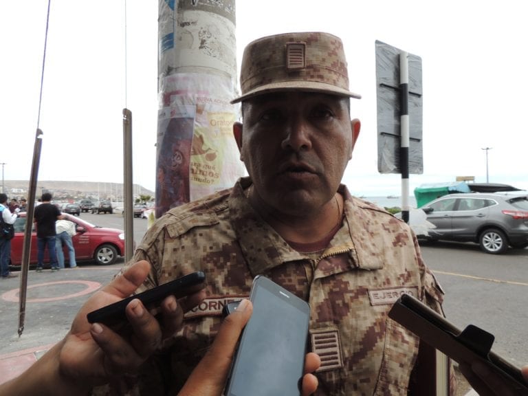 Ejército espera firmar convenio con el Gobierno Regional Moquegua