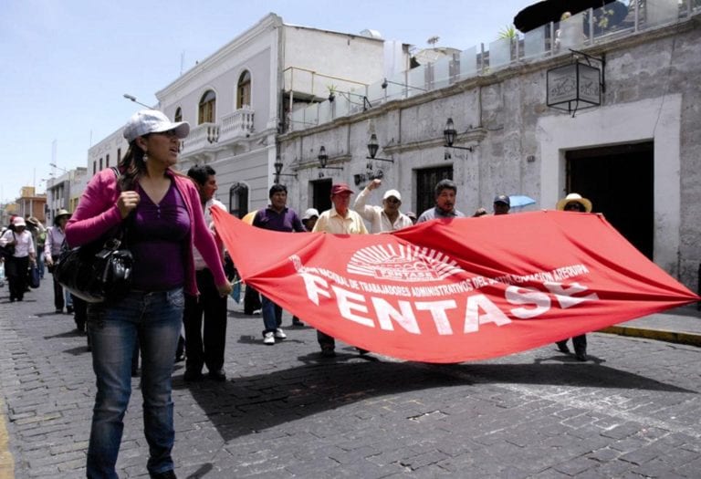 Fentase anuncia paro de 48 horas en contra del Gobierno