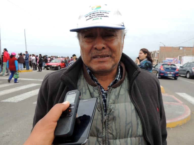 Álvarez: Mantenimiento de vía Lino Urquieta a cargo de Petroperú está mal hecho 