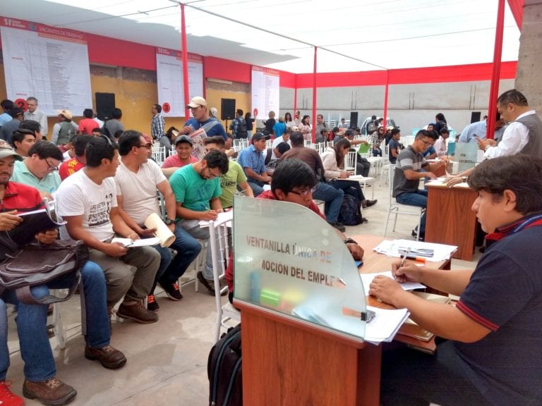Moquegua: Quellaveco ofrece mil empleos en maratón de la Gerencia de Trabajo
