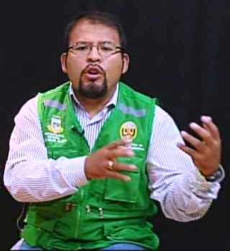 Omar Candia es alcalde de Arequipa
