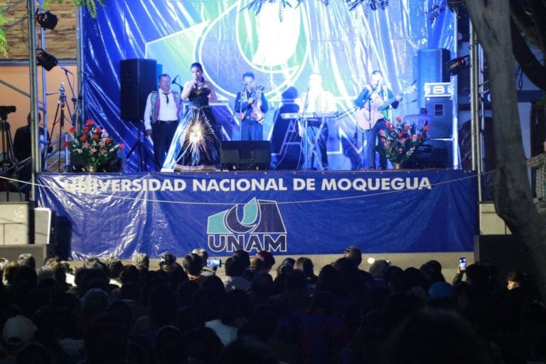 La voz de Hatun Killa en concierto de la universidad nacional de moquegua