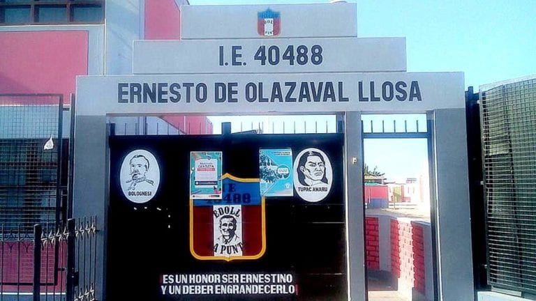 I.E. Ernesto de Olazával de Punta de Bombón perdería 3 plazas