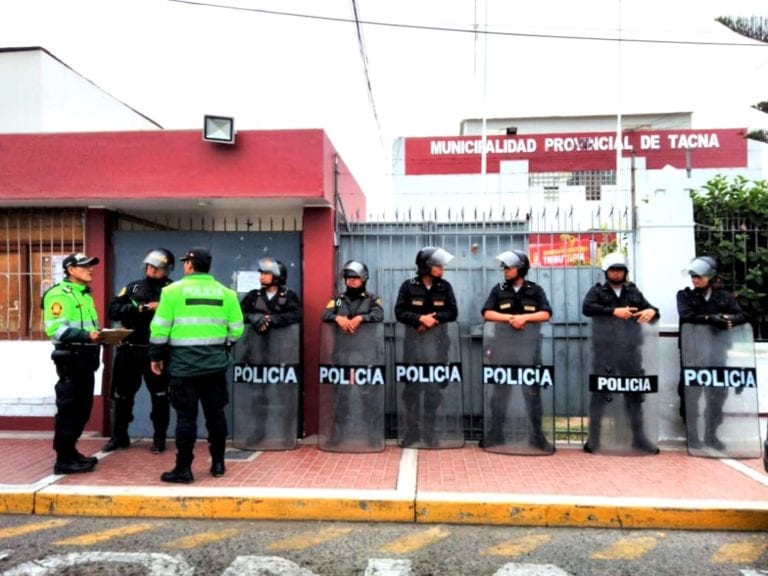 Alcalde y exalcalde de Tacna fueron detenidos en megaoperativo contra presunta organización criminal
