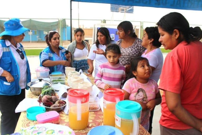 Disminuye número de casos de anemia en gestantes, niños y niñas en el distrito de Islay