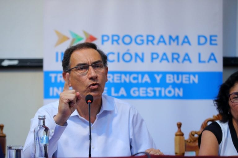 Presidente Vizcarra: En el Perú existe pleno estado de derecho y no hay persecución