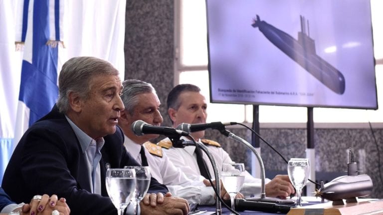 Argentina no tiene los medios para poder rescatar el submarino ARA San Juan