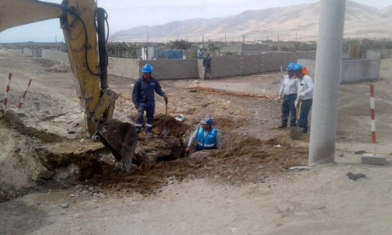 EPS Ilo solucionó rotura de tubería matriz