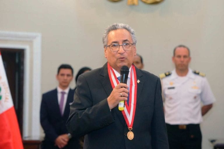 José Luis Lecaros fueelegido presidente del Poder Judicial