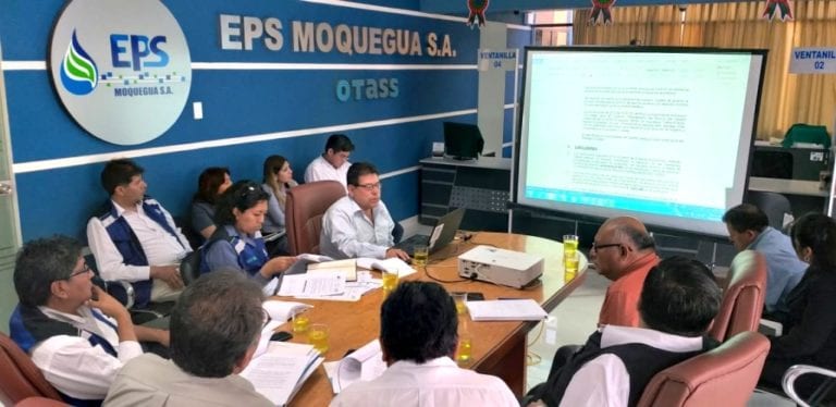 EPS Moquegua socializa propuesta de revisión de estudio tarifario