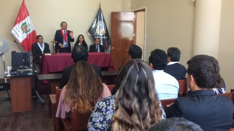 CSJA entrega moderna sala de audiencias en Mollendo