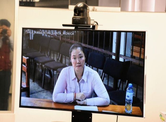 Segunda Sala Penal de Apelaciones Nacional realizó audiencia de apelación a prisión preventiva impuesta a Keiko Fujimori