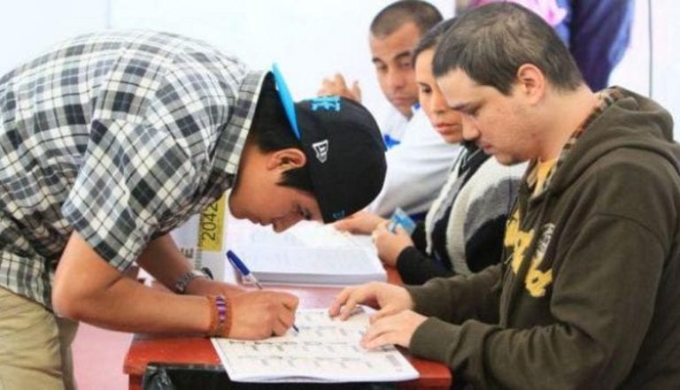 Jóvenes que cumplieron 18 años desde el 7 de octubre a la fecha, votan estedomingo