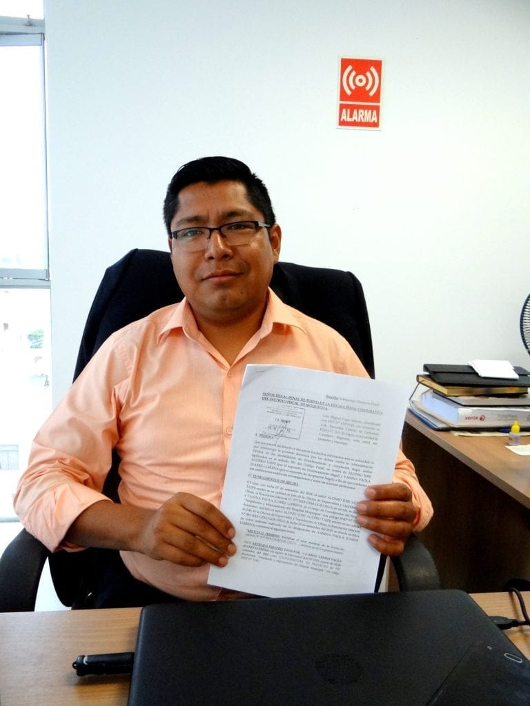 Emiten resolución que imponen sanción administrativa e inhabilitación por 1 año a Luis Caya Salazar