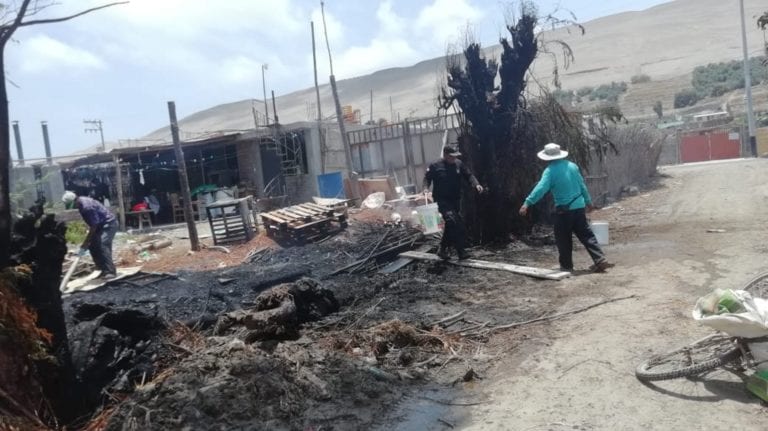 Controlan incendio en casa del alcalde del CPM El Arenal