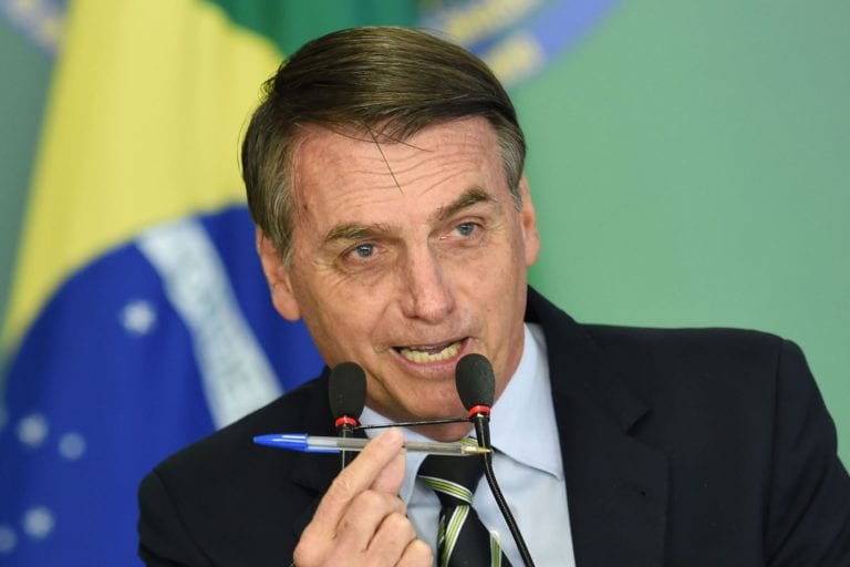 Jair Bolsonaro promete «hacer todo» para restaurar la democracia en Venezuela