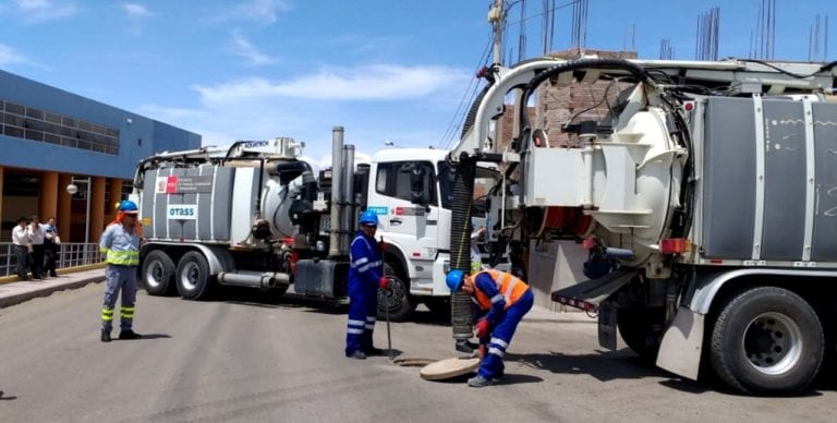 Moquegua: operación alcantarillado llega para limpiar más de 10 km de desagüe