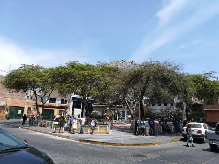 Ilo: Individuos se enfrentaron con chuchillos en la plaza Mariscal Nieto 