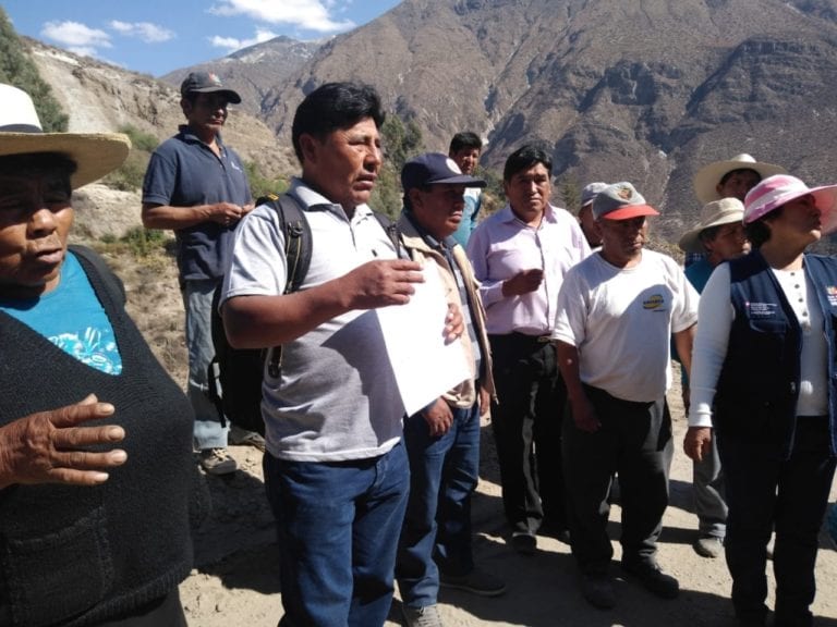 Ante demora en reinicio de vía San June-Omate-Puquina dirigentes anuncian viaje a ciudad de Lima