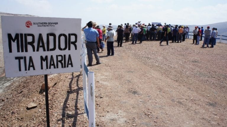 Tía María y sede UNSA en Mollendo: proyectos de visión de desarrollo regional