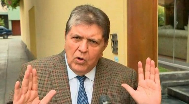 Peritaje descartó espionaje telefónico contra Alan García