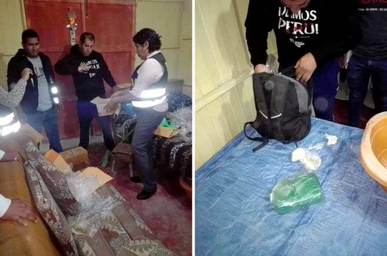 Intervienen en Moquegua a presunta banda de comercializadores de droga