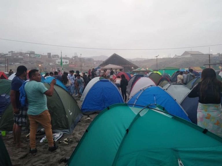 Disponen prohibición de acampar en playas de Mollendo