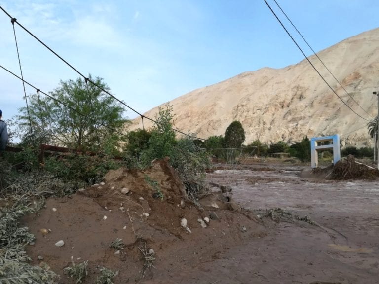 Emergencia en Ilo: Río Osmore arrasa con el valle de El Algarrobal