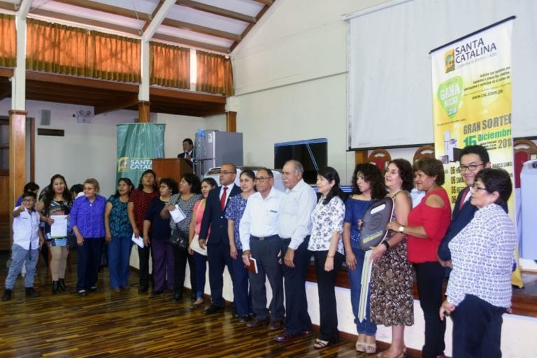 Cooperativa Santa Catalina premió a socios ganadores del GANASOCIO