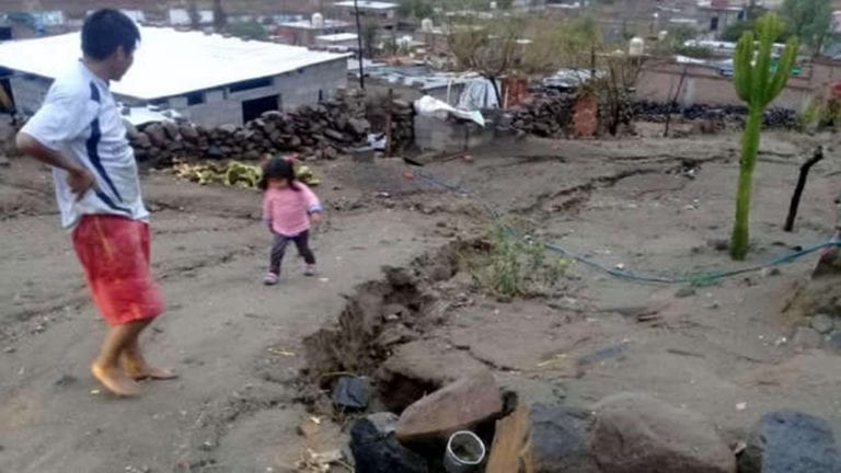 Al menos 245 viviendas y más de 3 kilómetros de vías afectadas por lluvias